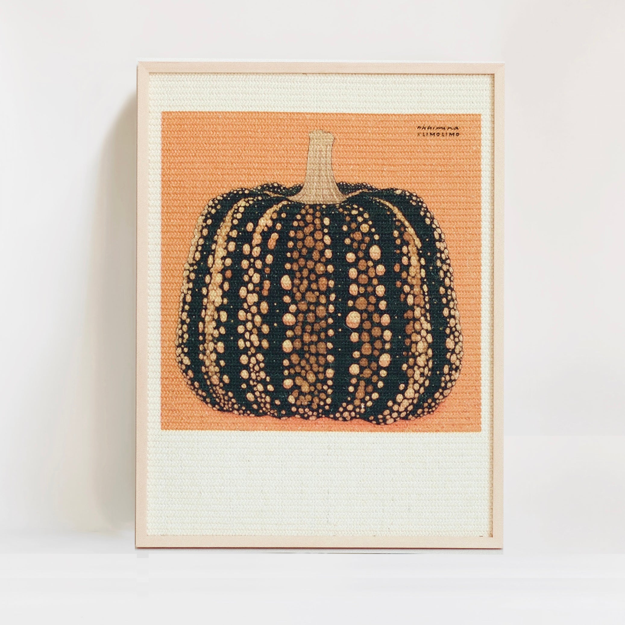 Pumpkin Series Cat Scratcher - Natural Sisal and Solid Wood