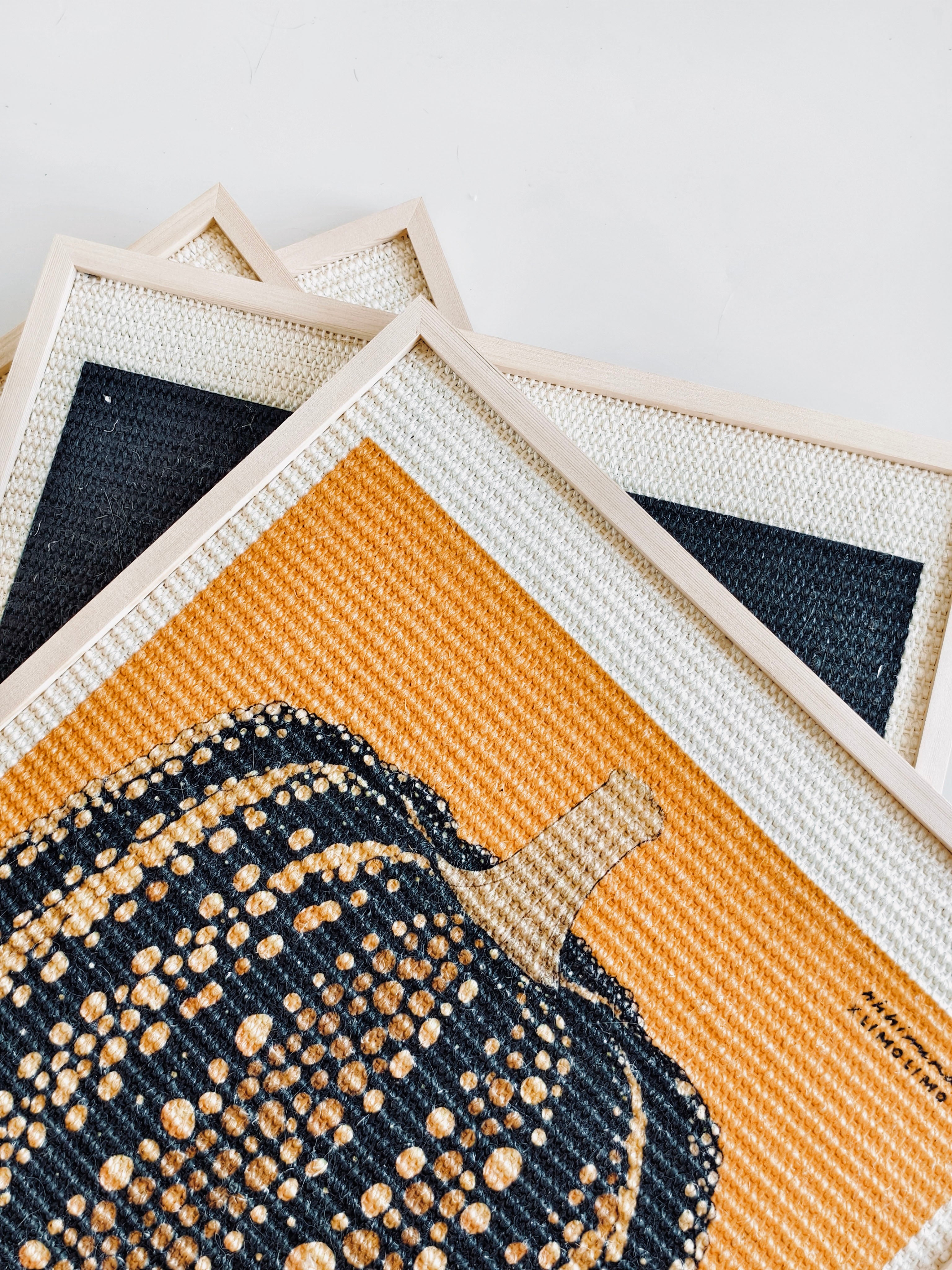 Pumpkin Series Cat Scratcher - Natural Sisal and Solid Wood