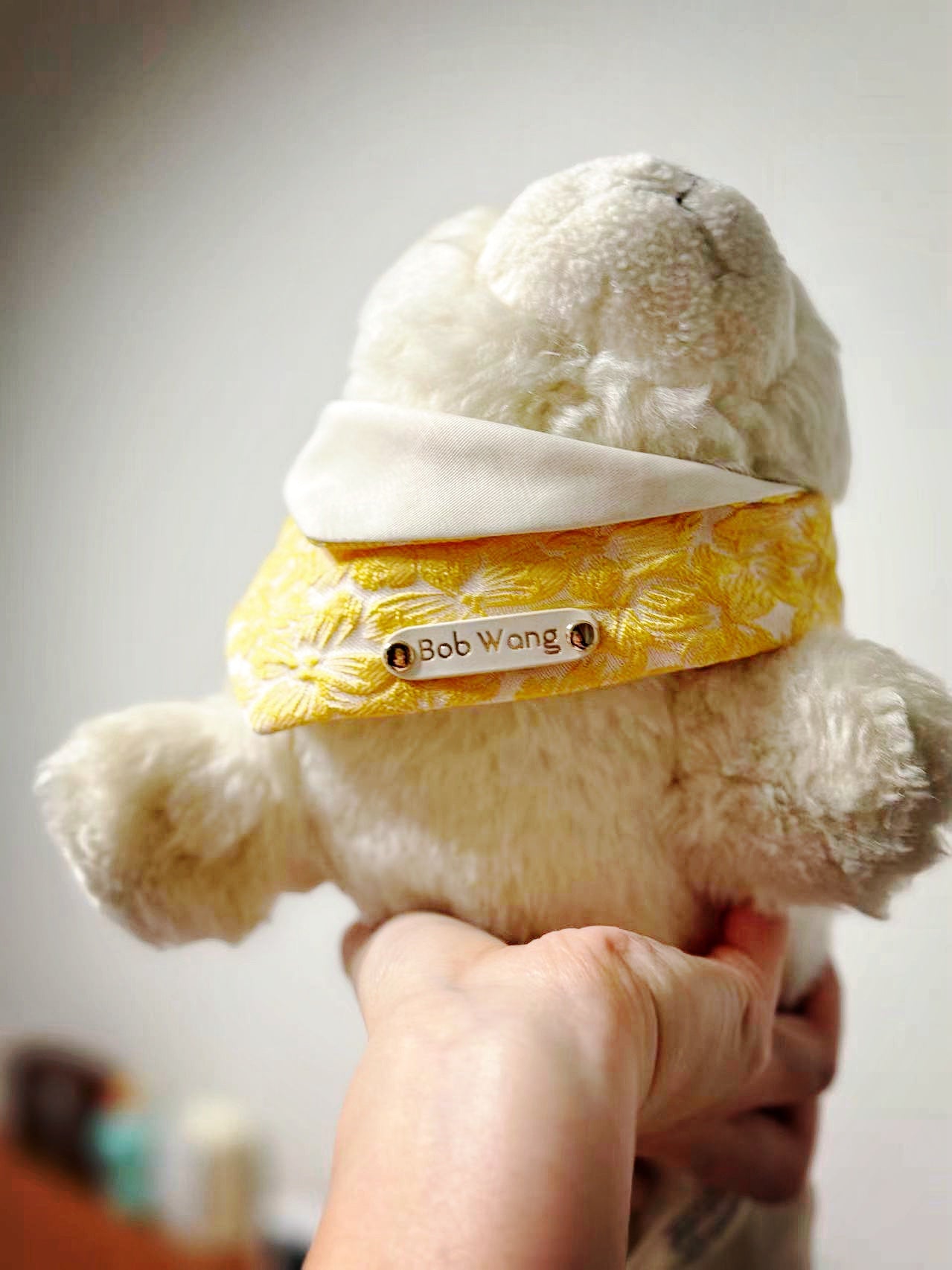 Personalized Pet Bib – Custom Name Bandana with Fasteners