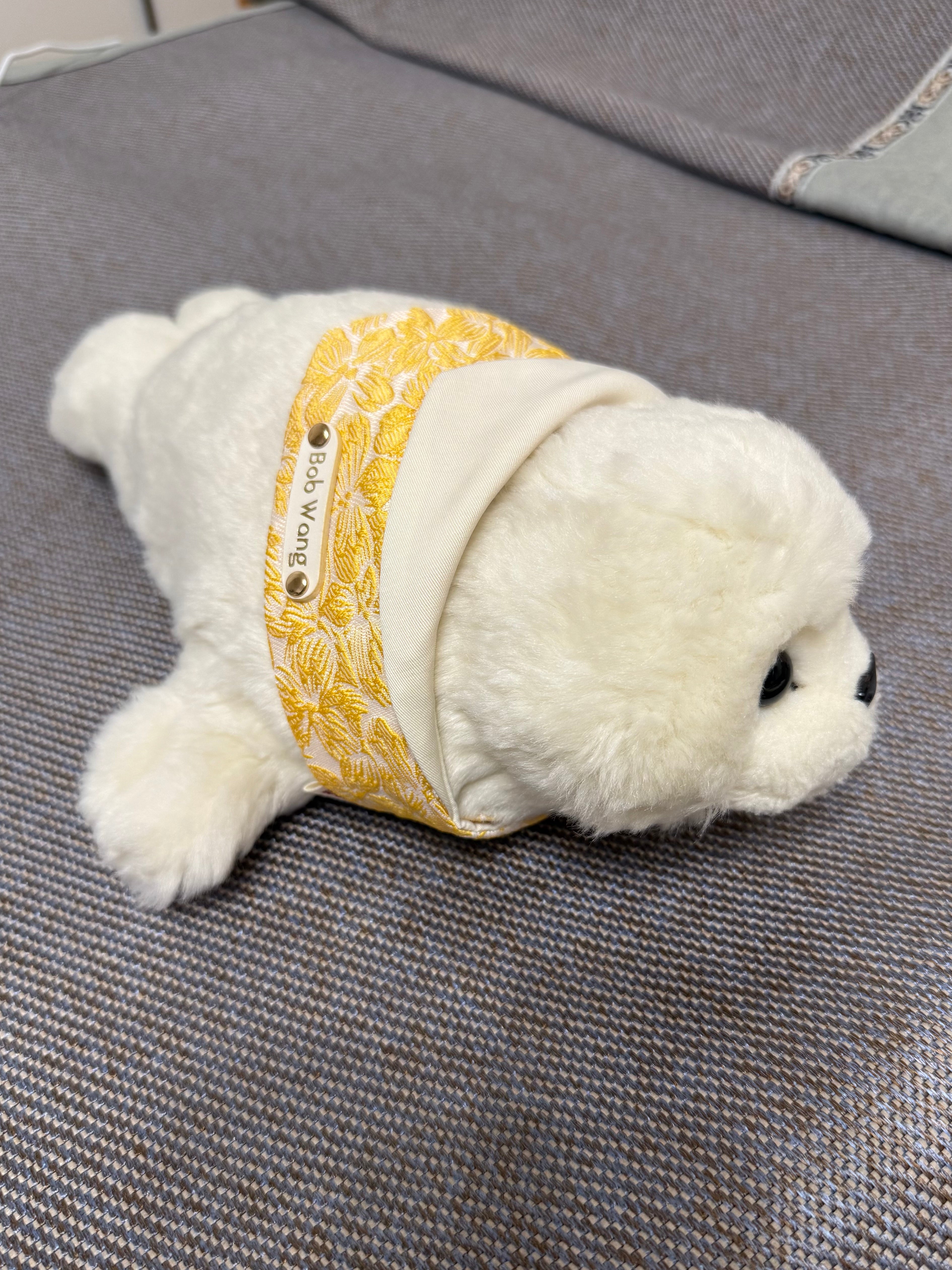 Personalized Pet Bib – Custom Name Bandana with Fasteners