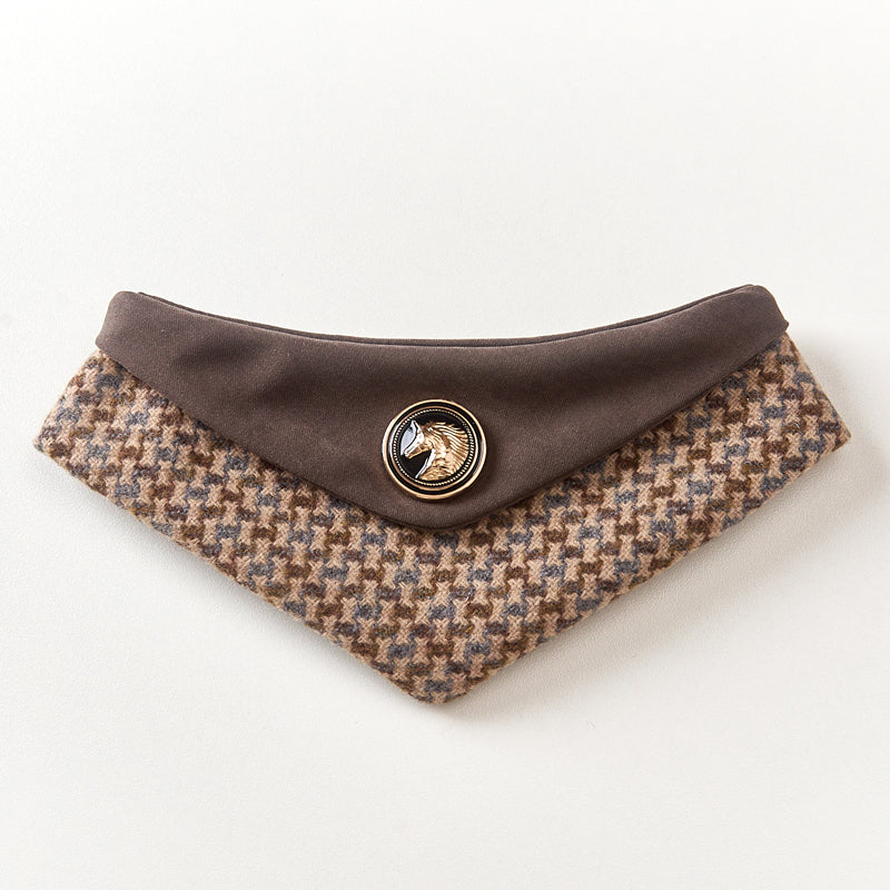 Personalized Pet Bib – Custom Name Bandana with Fasteners