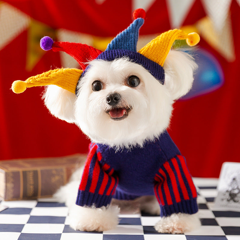 Navy Blue Clown