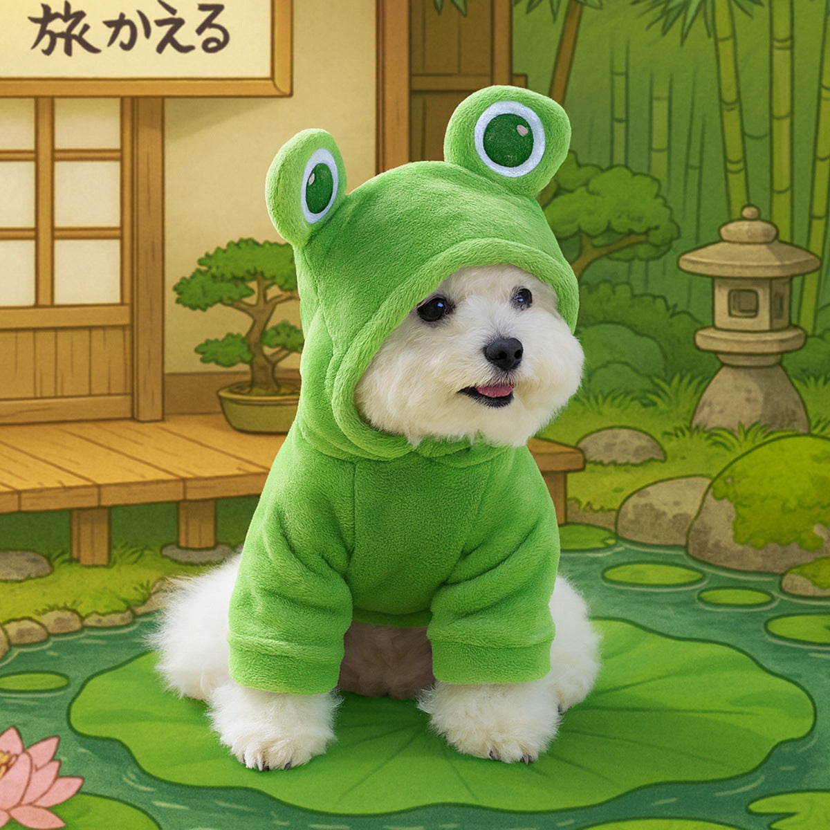 Cozy Fleece Winter Pet Costume Set – Cute Transform Outfits for Dogs & Cats