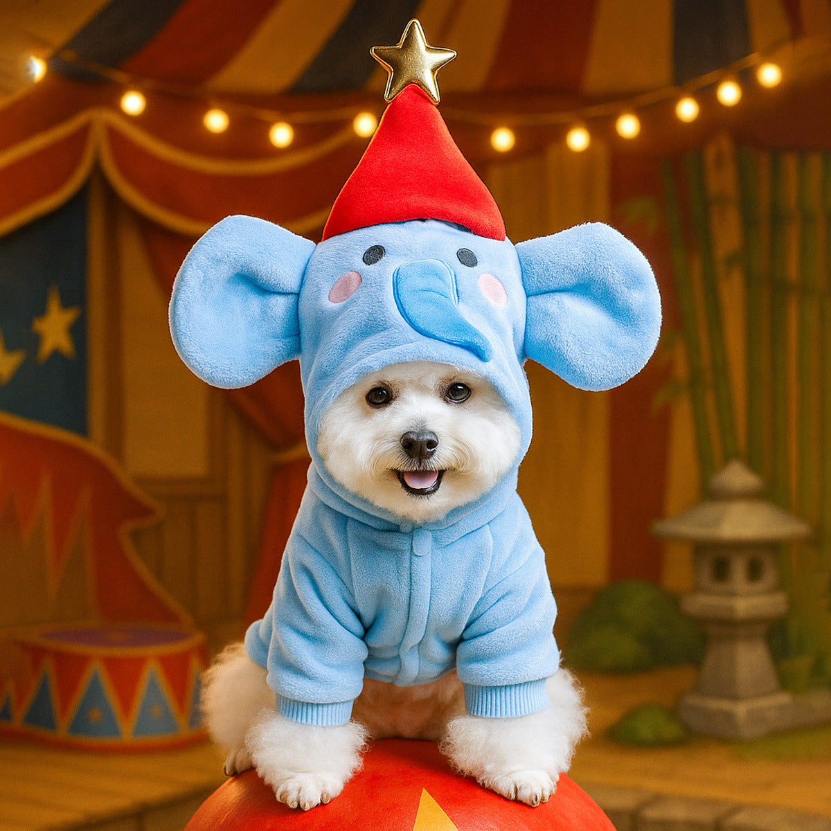Cozy Fleece Winter Pet Costume Set – Cute Transform Outfits for Dogs & Cats