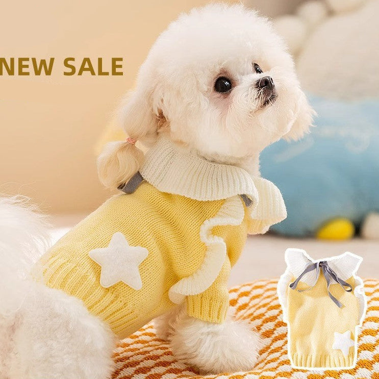 Circus Winter Pet Sweater – Crazy Costume Set for Dogs& Cats